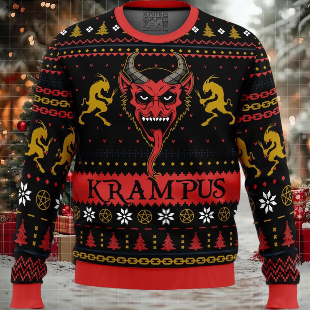Krampus Krampus Ugly Christmas Sweater Krampus Krampus Ugly Christmas Sweater