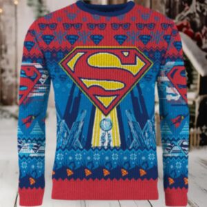 Kryptonian Kringle Ugly Christmas Sweater