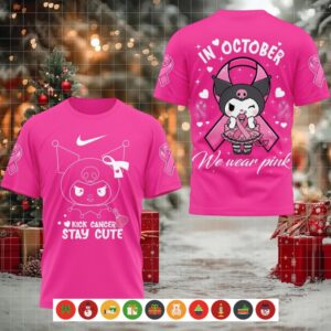 Kuromi In October We Wear Pink Shirt