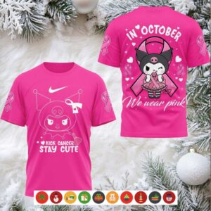 Kuromi In October We Wear Pink Shirt