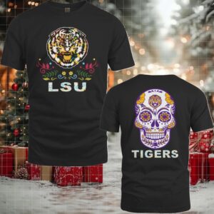 LSU Tigers College Football Dia De Los Muertos T Shirt