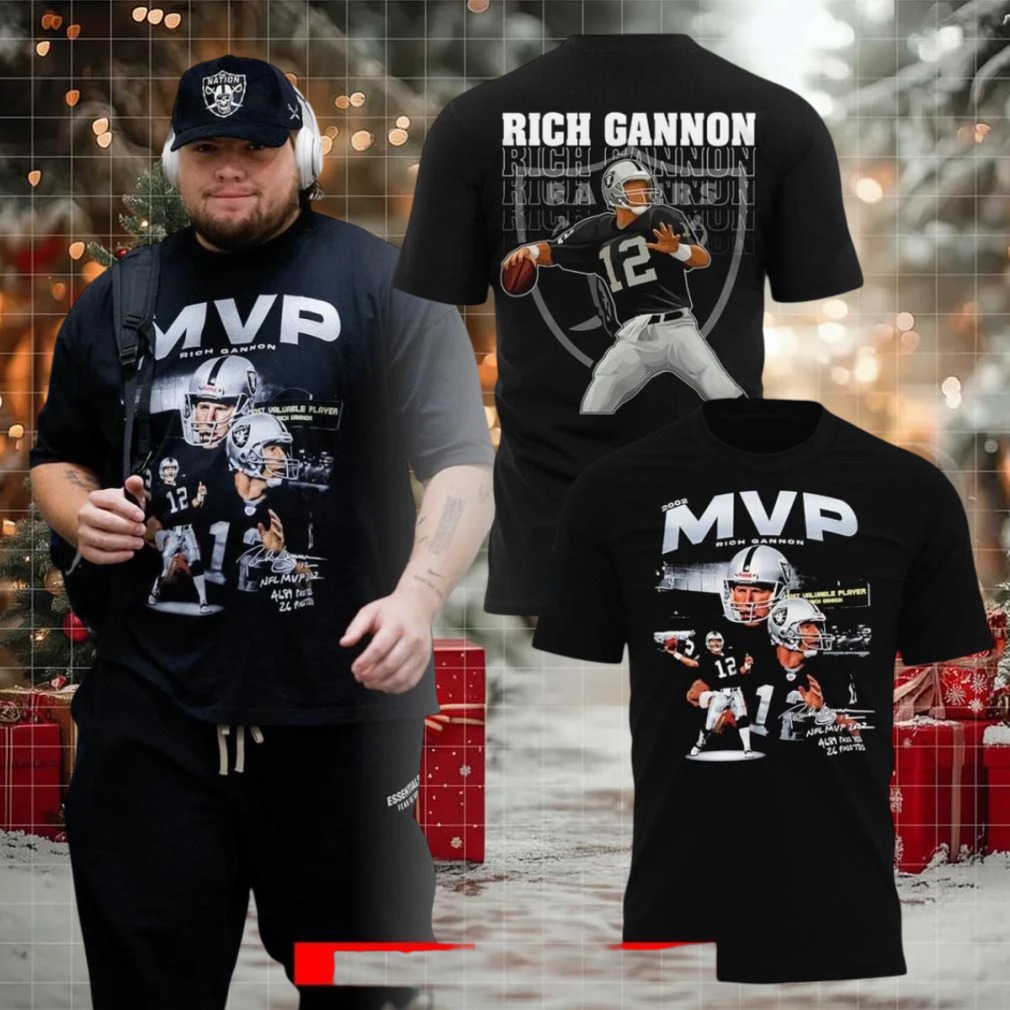 Las Vegas Raiders MVP Rich Gannon shirt