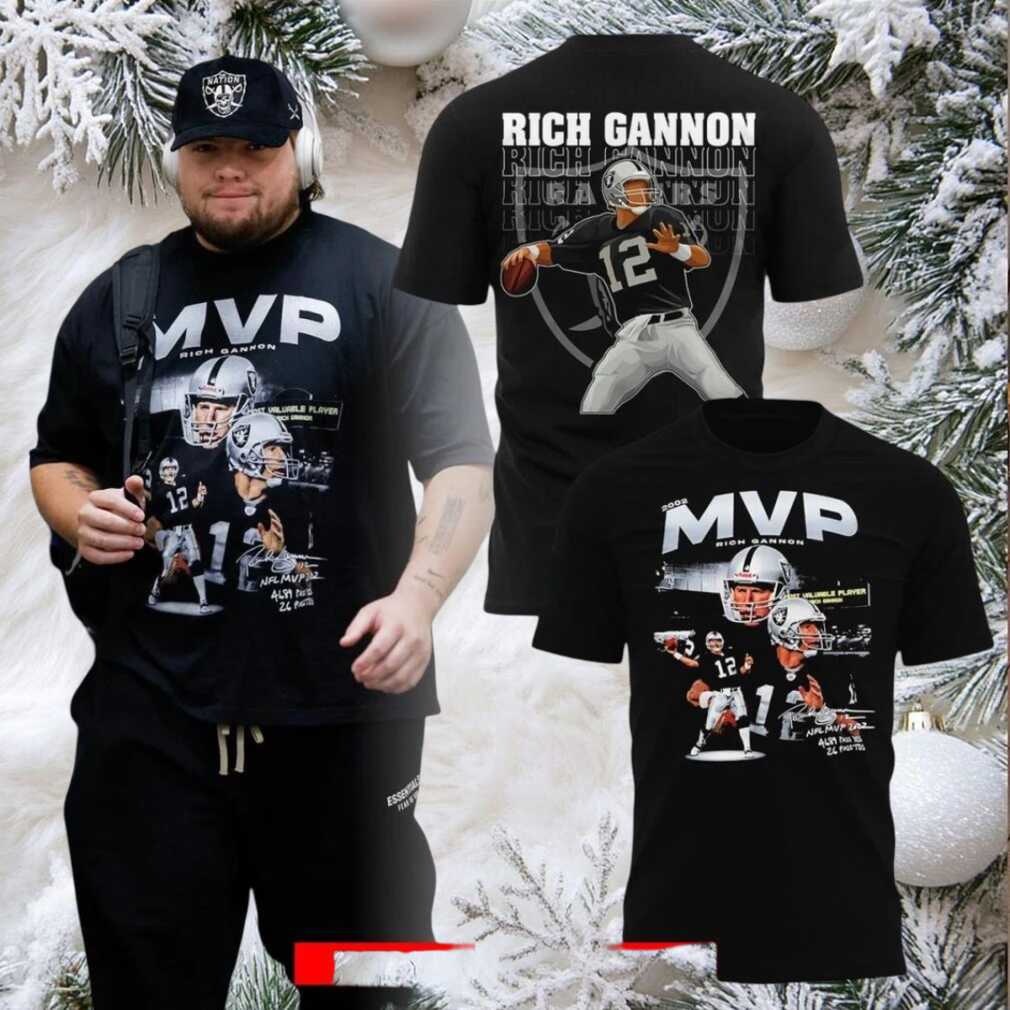 Las Vegas Raiders MVP Rich Gannon shirt Las Vegas Raiders MVP Rich Gannon shirt