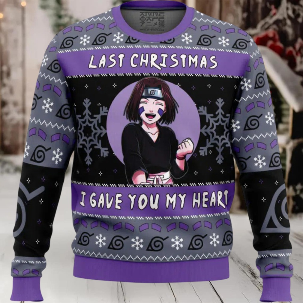 Last Christmas I Gave You My Heart Rin Nohara Shippuden Ugly Christmas Sweater Last Christmas I Gave You My Heart Rin Nohara Shippuden Ugly Christmas Sweater