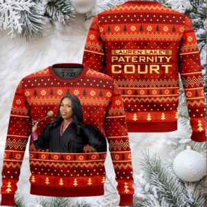 Lauren Lake’s Paternity Court Ugly Christmas Sweater