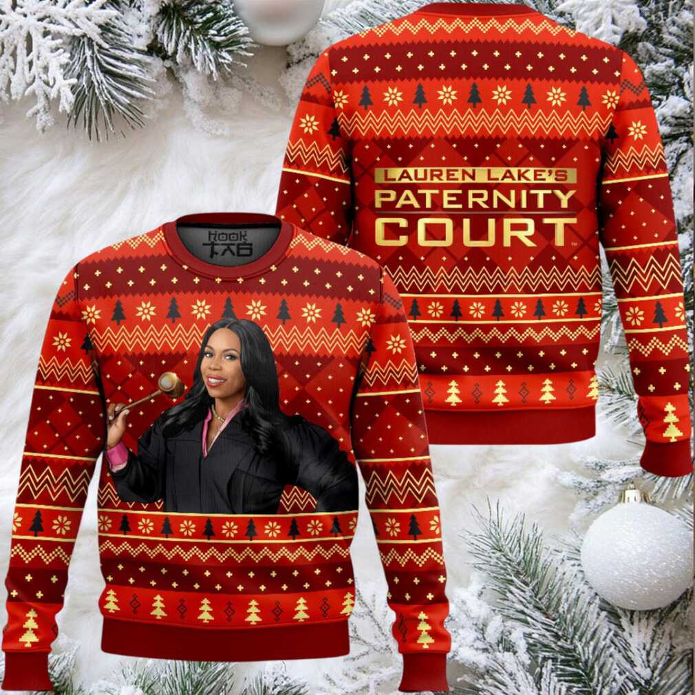 Lauren Lake’s Paternity Court Ugly Christmas Sweater