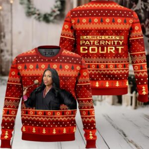 Lauren Lake’s Paternity Court Ugly Christmas Sweater