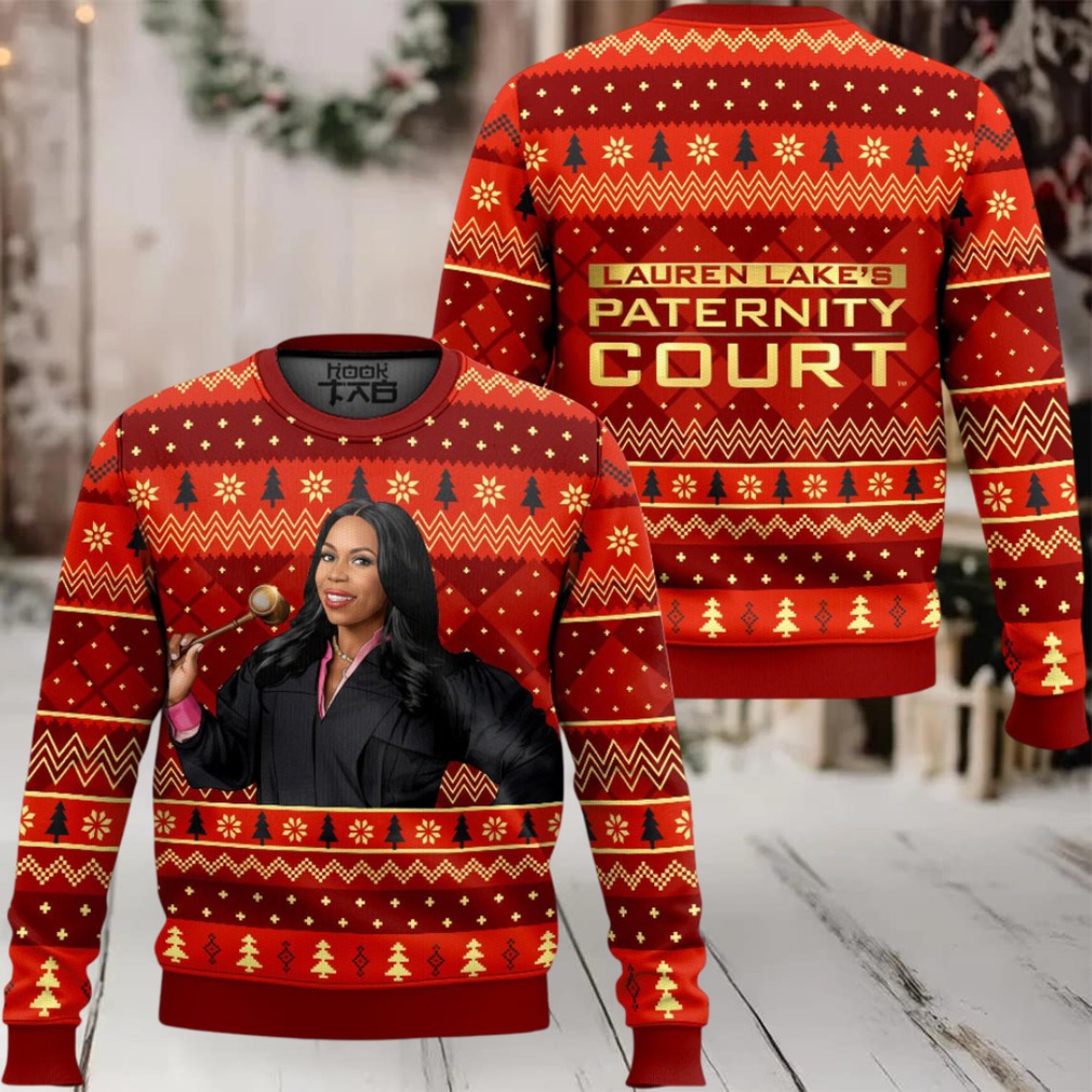 Lauren Lake’s Paternity Court Ugly Christmas Sweater