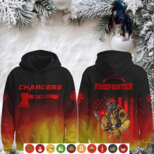 Los Angeles Chargers x Firefighter The Bravest Flame Hoodie Shirt