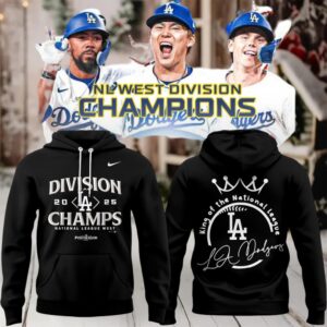 Los Angeles Dodgers 2025 King Of The National League Champions Hoodie