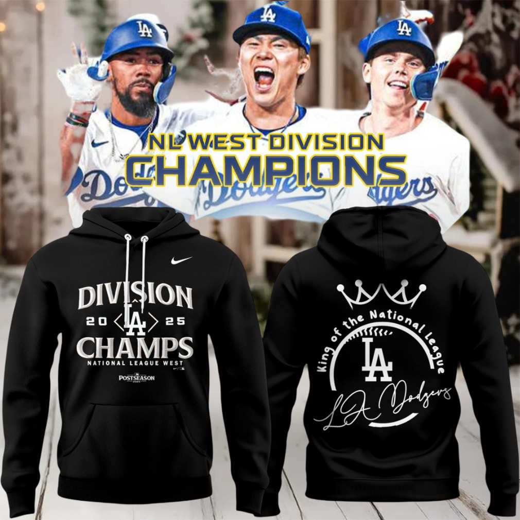 Los Angeles Dodgers 2025 King Of The National League Champions Hoodie