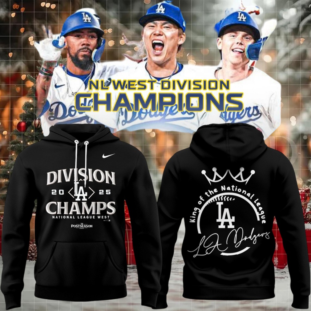 Los Angeles Dodgers 2025 King Of The National League Champions Hoodie