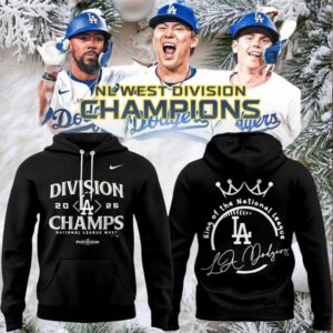 Los Angeles Dodgers 2025 King Of The National League Champions Hoodie