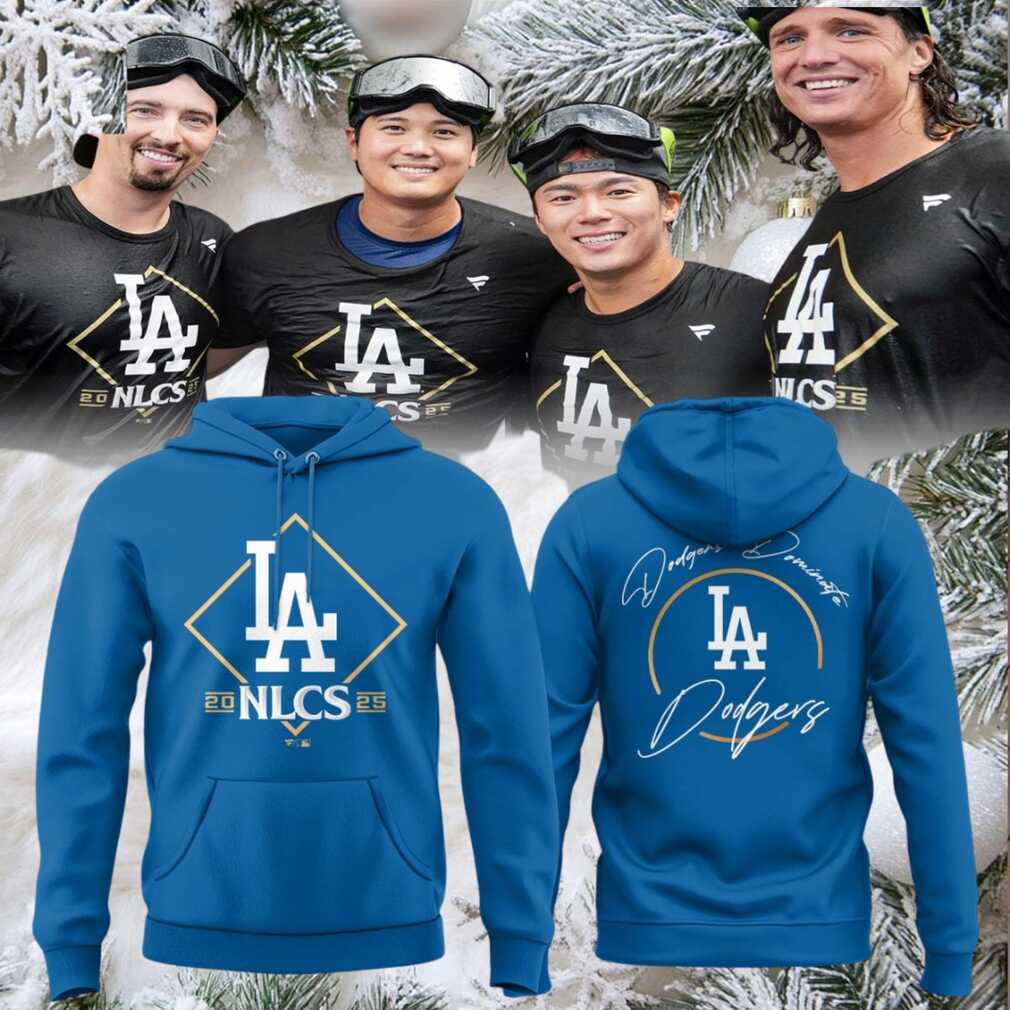 Los Angeles Dodgers 2025 NLCS Champions Hoodie Los Angeles Dodgers 2025 NLCS Champions Hoodie