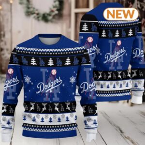 Los Angeles Dodgers Baseball Christmas Ugly Sweater