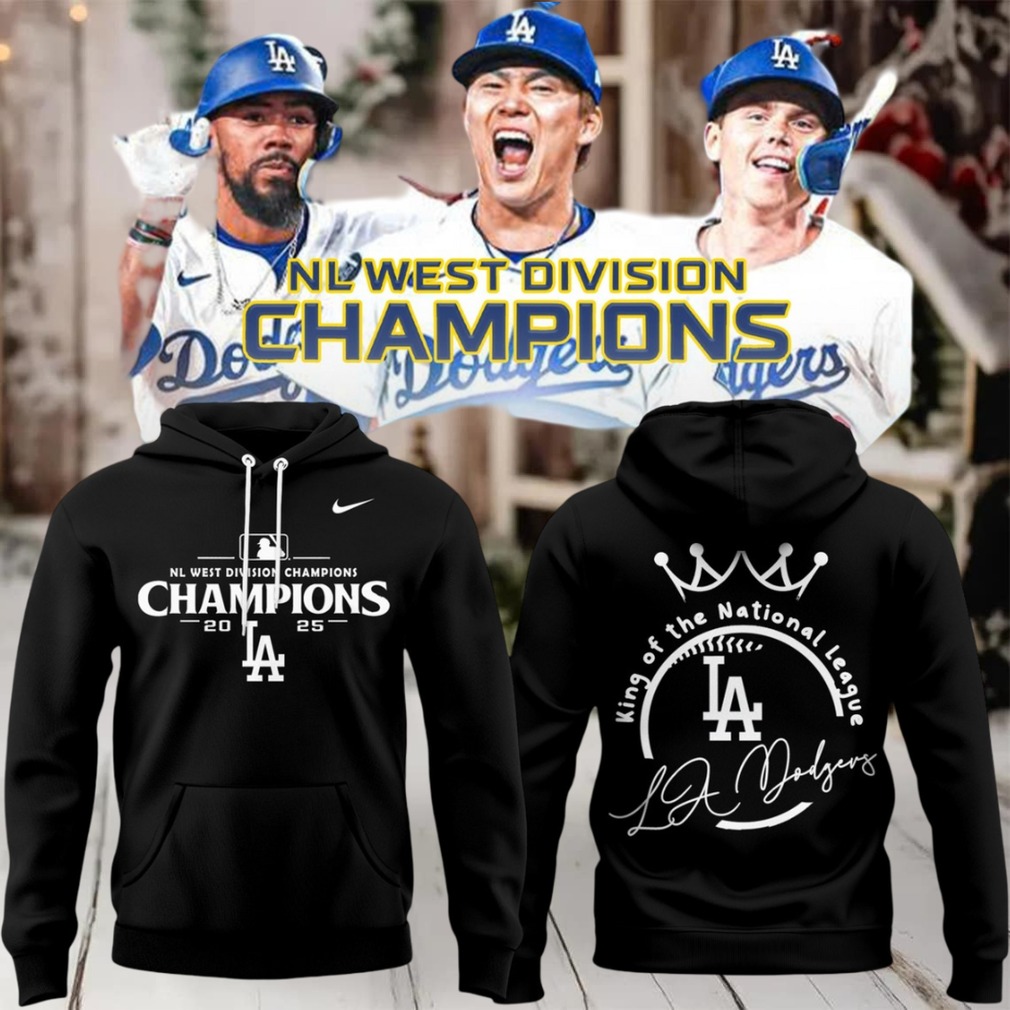 Los Angeles Dodgers King Of The National League Champions 2025 Hoodie Los Angeles Dodgers King Of The National League Champions 2025 Hoodie