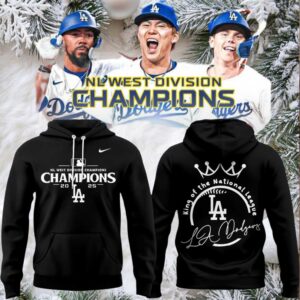 Los Angeles Dodgers King Of The National League Champions 2025 Hoodie