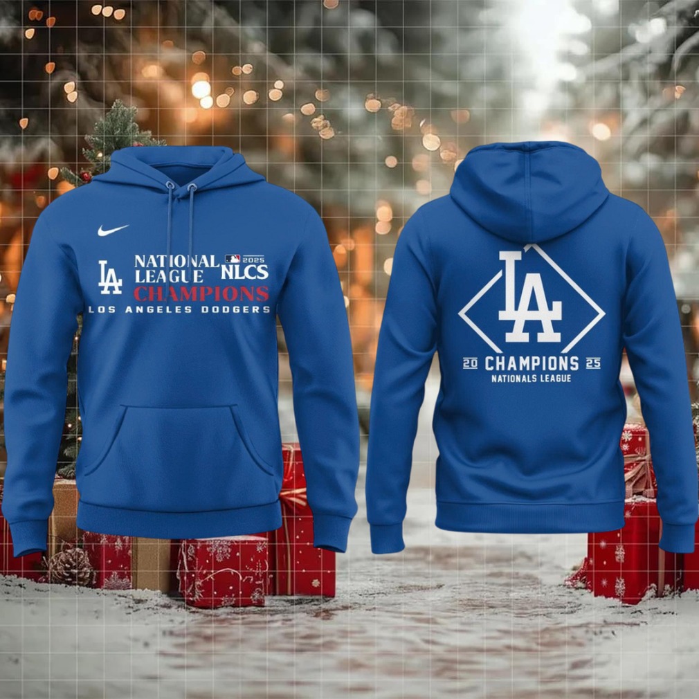Los Angeles Dodgers NLCS 2025 Champions Hoodie – Blue