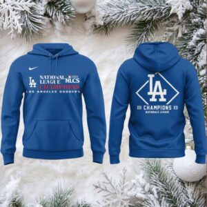 Los Angeles Dodgers NLCS 2025 Champions Hoodie – Blue