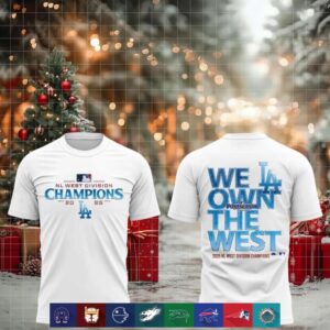 Los Angeles Dodgers Own The 2025 National League West Division Champions shirt