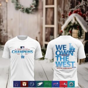 Los Angeles Dodgers Own The 2025 National League West Division Champions shirt