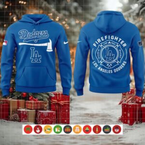 Los Angeles Dodgers x Firefighter Application Day 2025 Hoodie Shirt