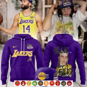 Los Angeles Lakers x Billie Eilish Hoodie Shirt