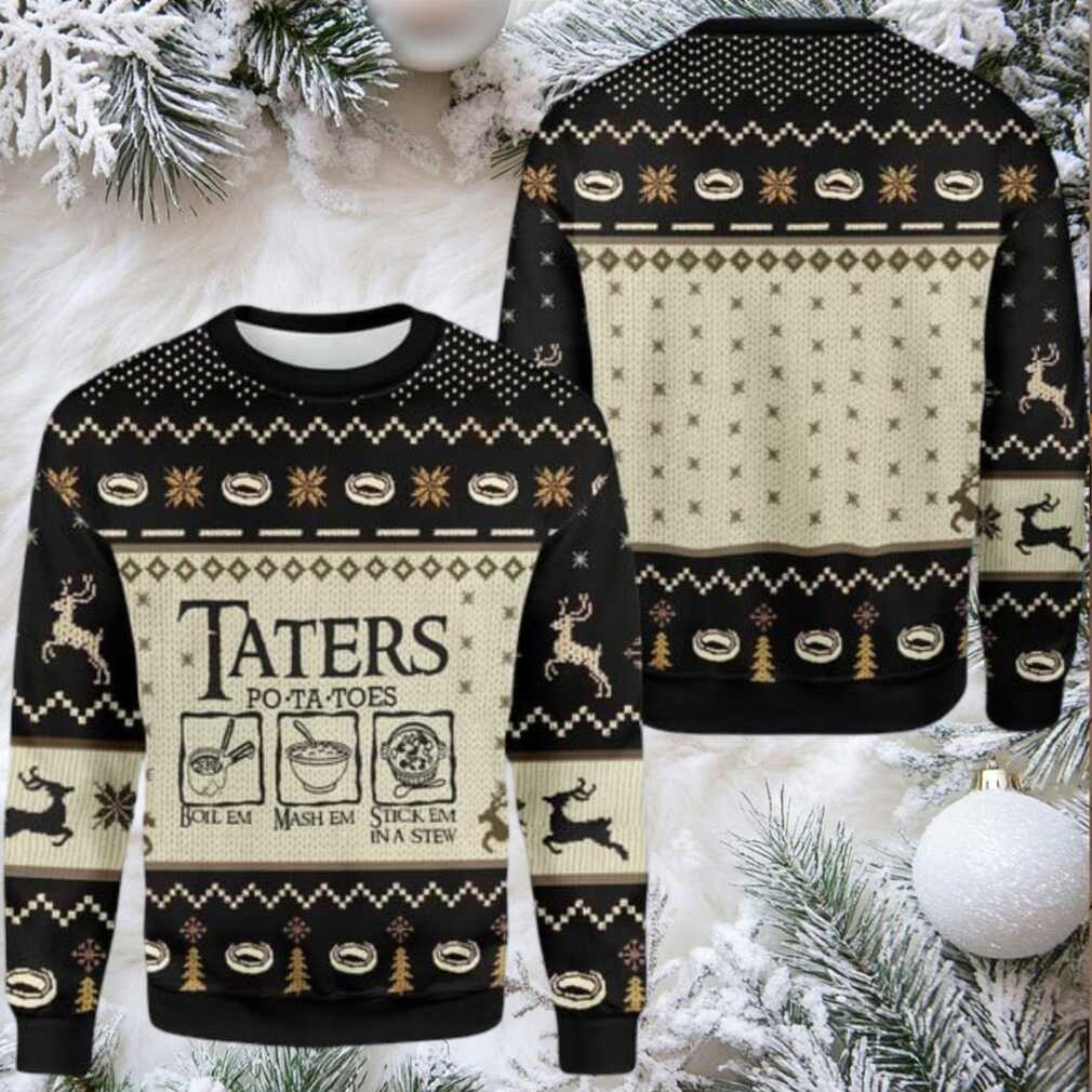 Lotr Taters Potatoes Ugly Ugly Sweater Lotr Taters Potatoes Ugly Ugly Sweater