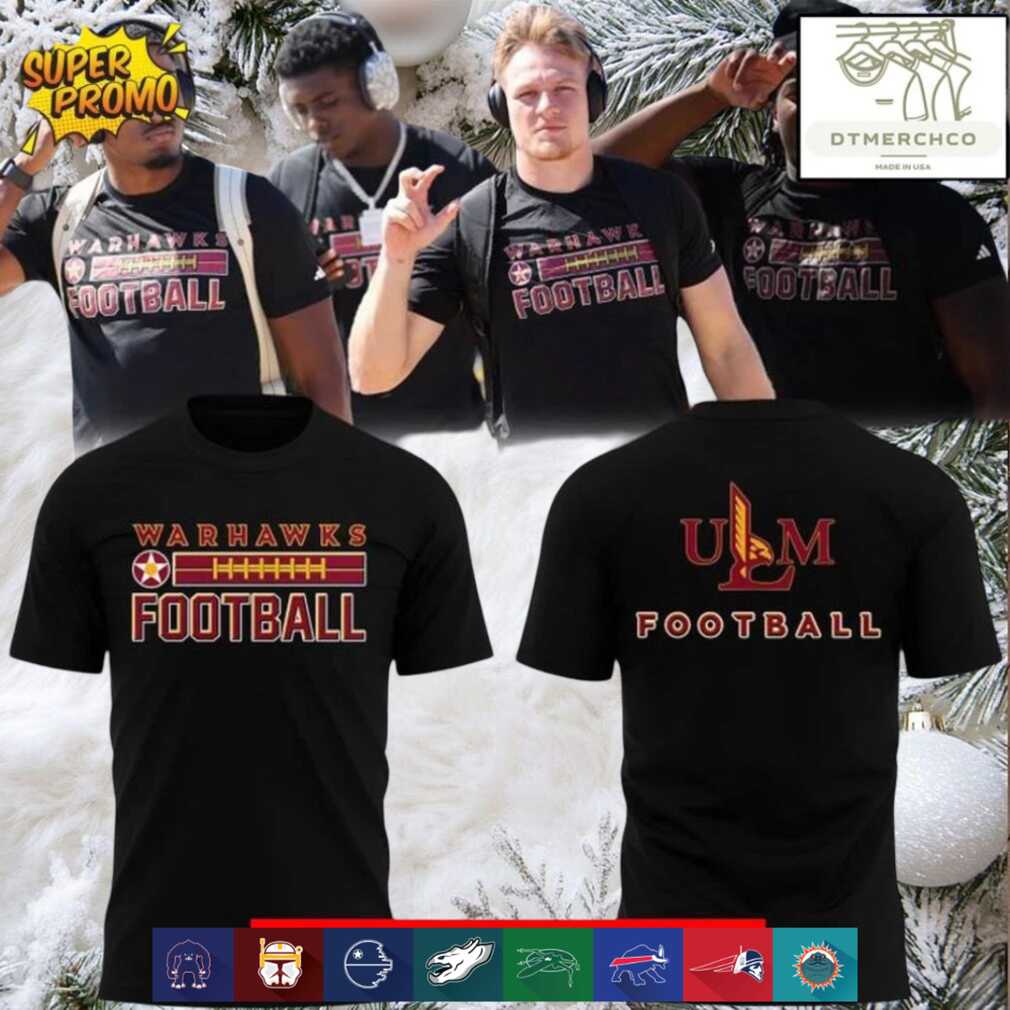 Louisiana Monroe Warhawks 2025 ULM Football shirt (2) Louisiana Monroe Warhawks 2025 ULM Football shirt (2)