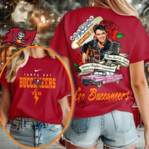 Tampa Bay Buccaneers NFL Elvis Presley Rose Shirt