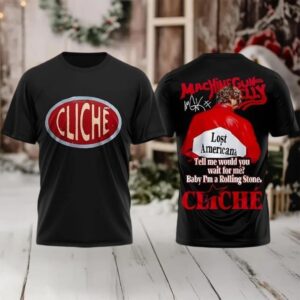 Machine Gun Kelly Lost Americana Tour 2026 New Two Sided Shirt