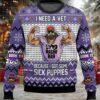 Macho ‘Merica Macho Man Ugly Christmas Sweater