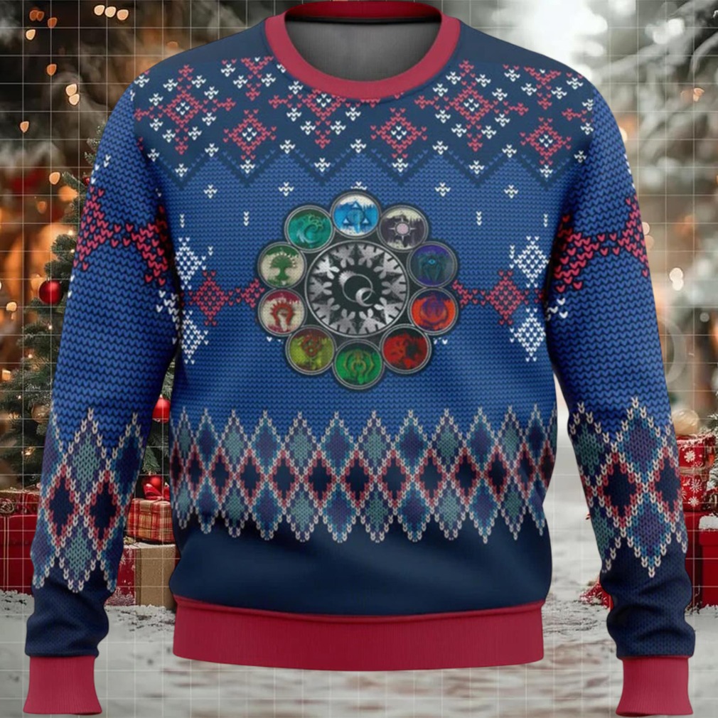 Magic The Gathering Ravnica Christmas Ugly Sweater Magic The Gathering Ravnica Christmas Ugly Sweater