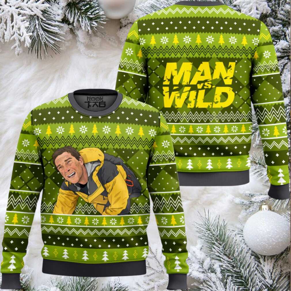 Man vs. Wild Ugly Christmas Sweater Man vs. Wild Ugly Christmas Sweater