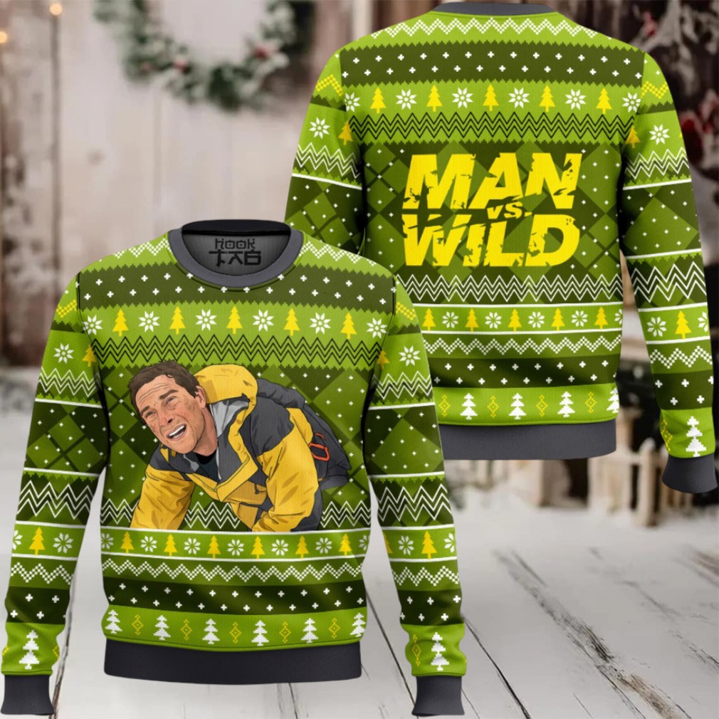 Man vs. Wild Ugly Christmas Sweater Man vs. Wild Ugly Christmas Sweater