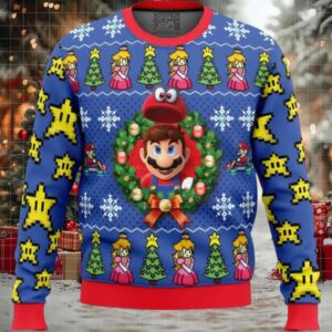Mario Kart Ugly Christmas Sweater
