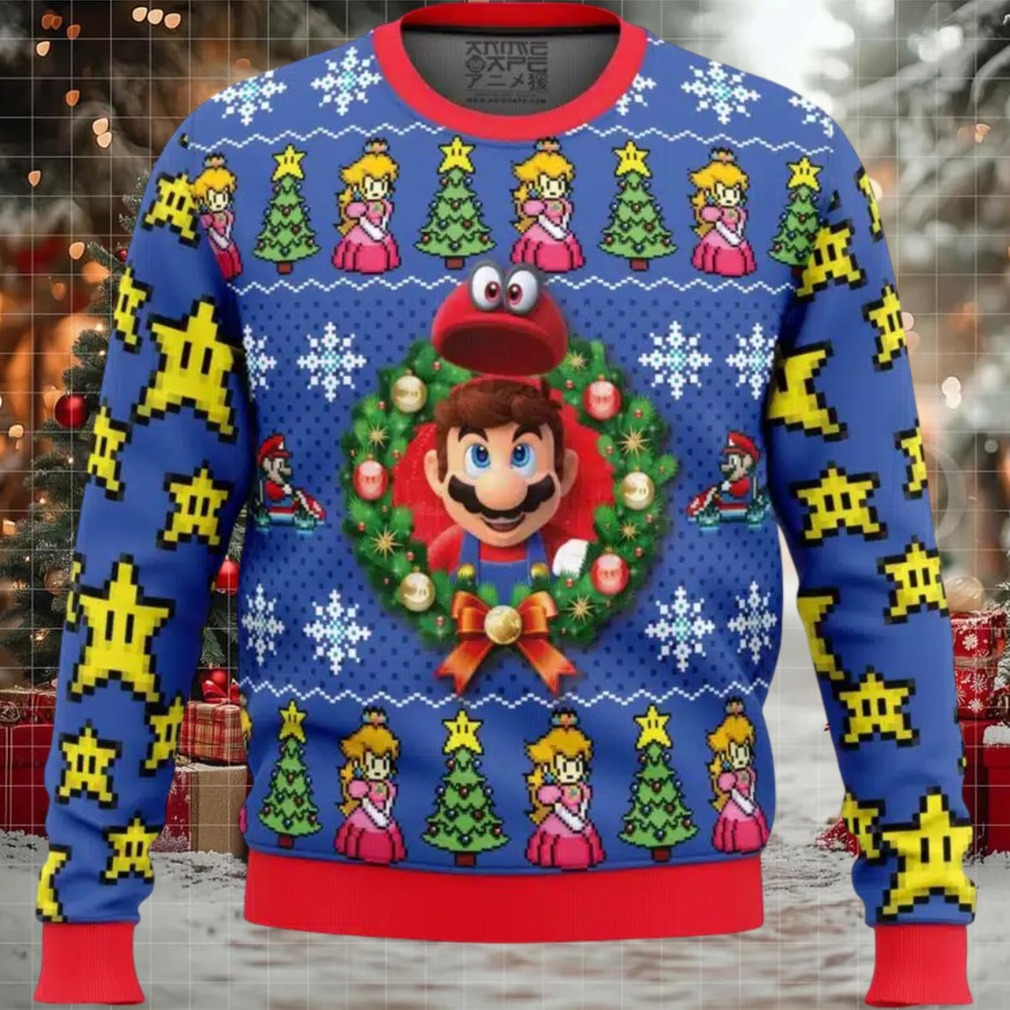 Mario Kart Ugly Christmas Sweater Mario Kart Ugly Christmas Sweater