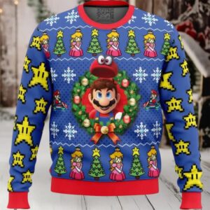 Mario Kart Ugly Christmas Sweater
