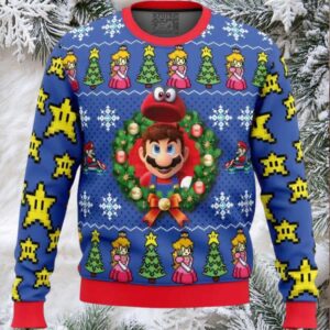 Mario Kart Ugly Christmas Sweater