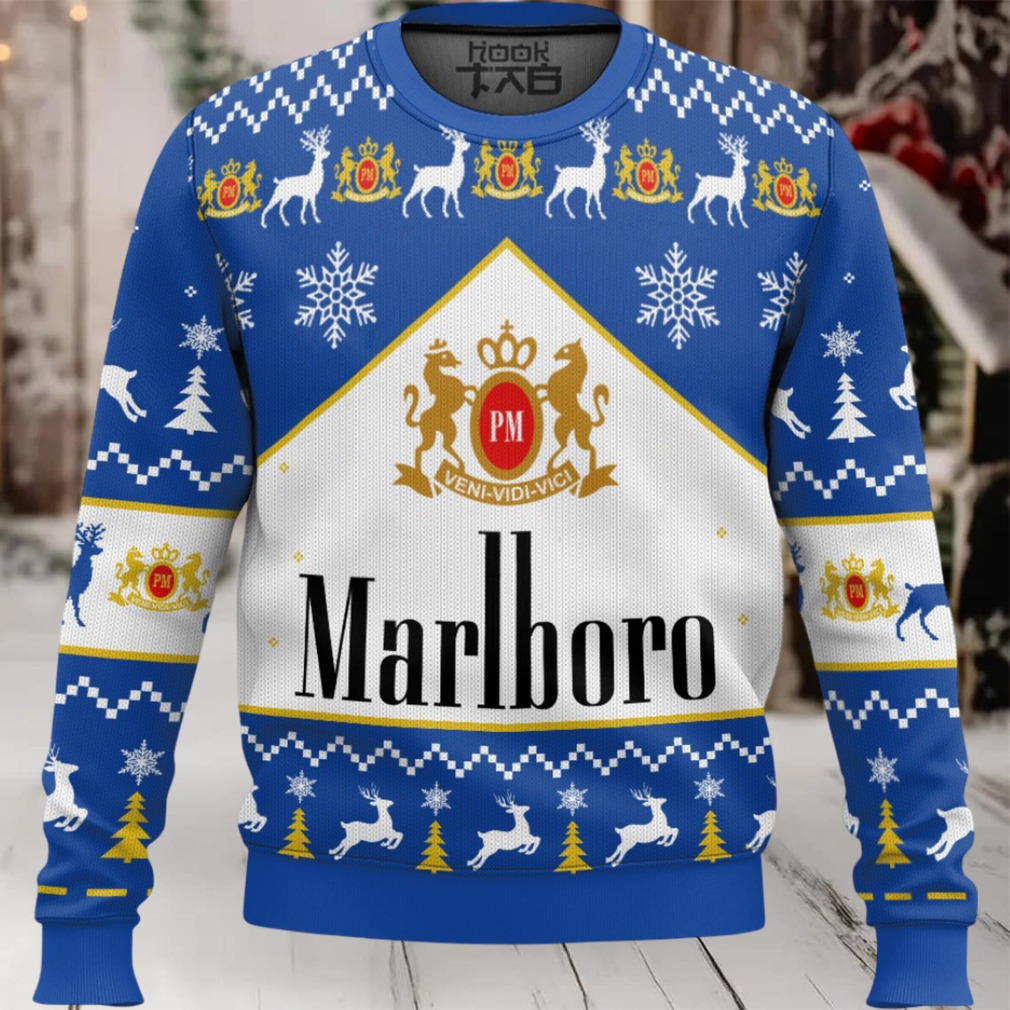 Marlboro Cool Menthol Ugly Christmas Sweater Marlboro Cool Menthol Ugly Christmas Sweater