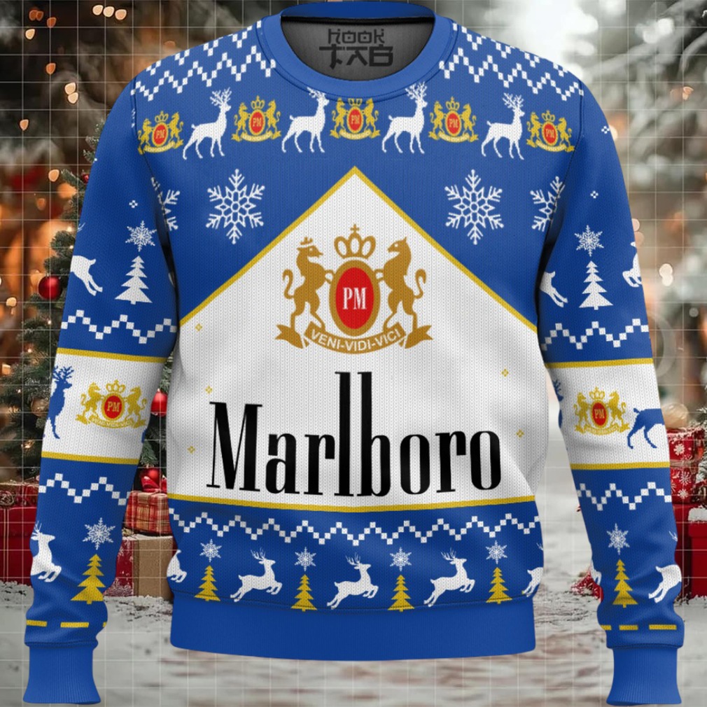 Marlboro Cool Menthol Ugly Christmas Sweater Marlboro Cool Menthol Ugly Christmas Sweater