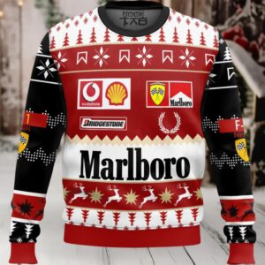Marlboro Formula 1 Ugly Christmas Sweater