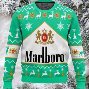 Marlboro Menthol Ugly Christmas Sweater