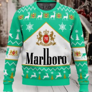 Marlboro Menthol Ugly Christmas Sweater