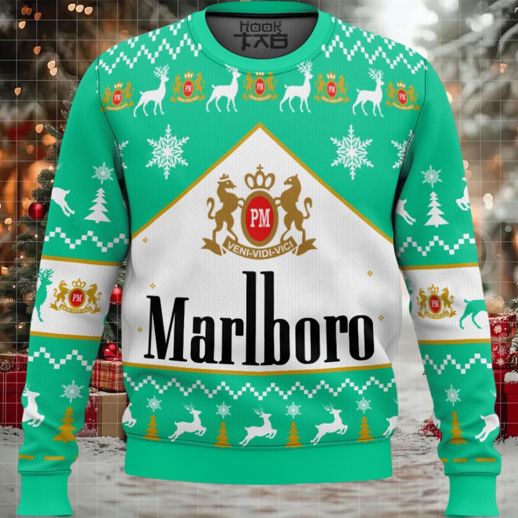 Marlboro Menthol Ugly Christmas Sweater Marlboro Menthol Ugly Christmas Sweater