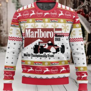 Marlboro Monaco 1988 Ugly Christmas Sweater