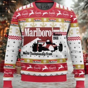 Marlboro Monaco 1988 Ugly Christmas Sweater