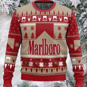 Marlboro Racing Ugly Christmas Sweater