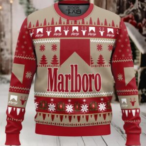Marlboro Racing Ugly Christmas Sweater