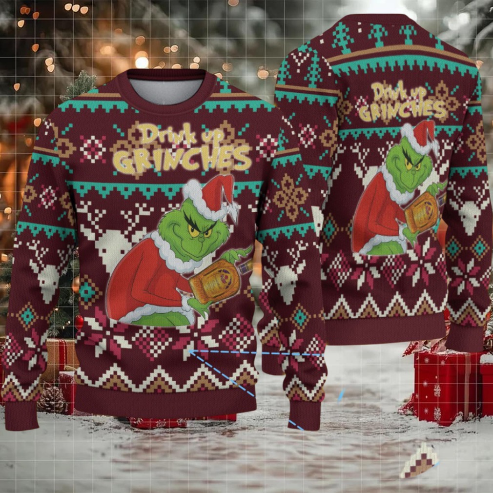 Maroon Fair Isle Ugly Christmas Sweater Crown Royal Whiskey Maroon Fair Isle Ugly Christmas Sweater Crown Royal Whiskey